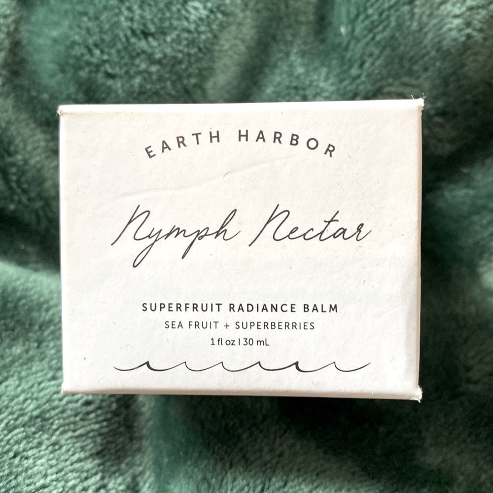 EARTH HARBOR NATURALS NYMPH NECTAR Superfruit Radiance Balm. New in box unopened